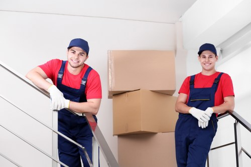 Residential furniture storage solution in Canary Wharf