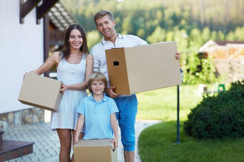 Secure and organized furniture storage options in Canary Wharf