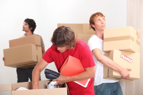Packed storage unit prepared for long-term use