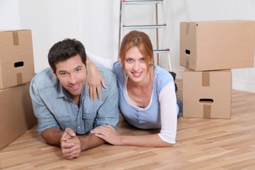 Residential removals in Canary Wharf with careful packing