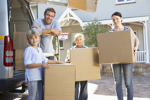Secure storage and relocation services in Canary Wharf