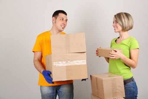 Example storage job from a modern Canary Wharf property