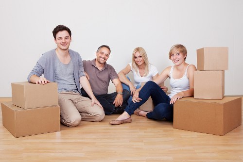 Clean storage space for sofas, tables, and office furniture