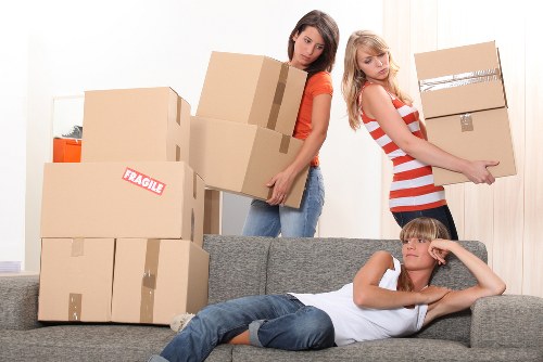 Commercial office relocation and storage in Canary Wharf